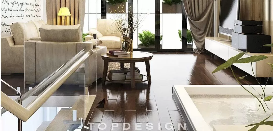 thiết kế nhà 5x20m