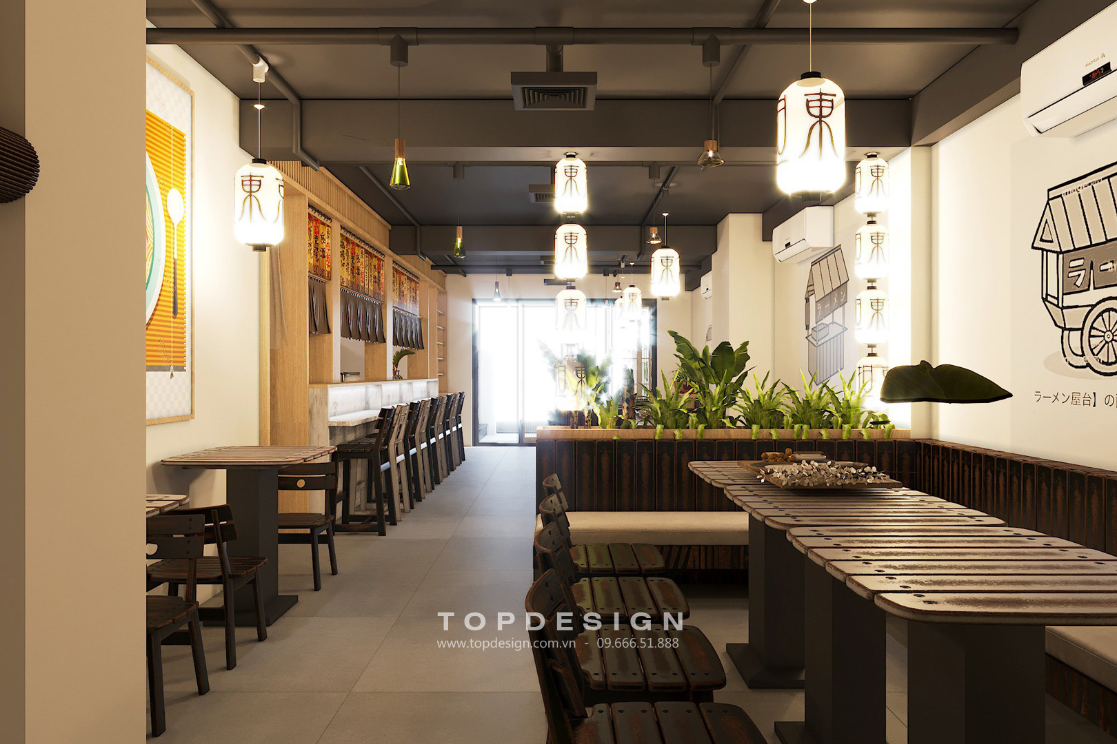 TOPDESIGN_Nhà hàng Nhật Bản_Mỳ Ramen_08