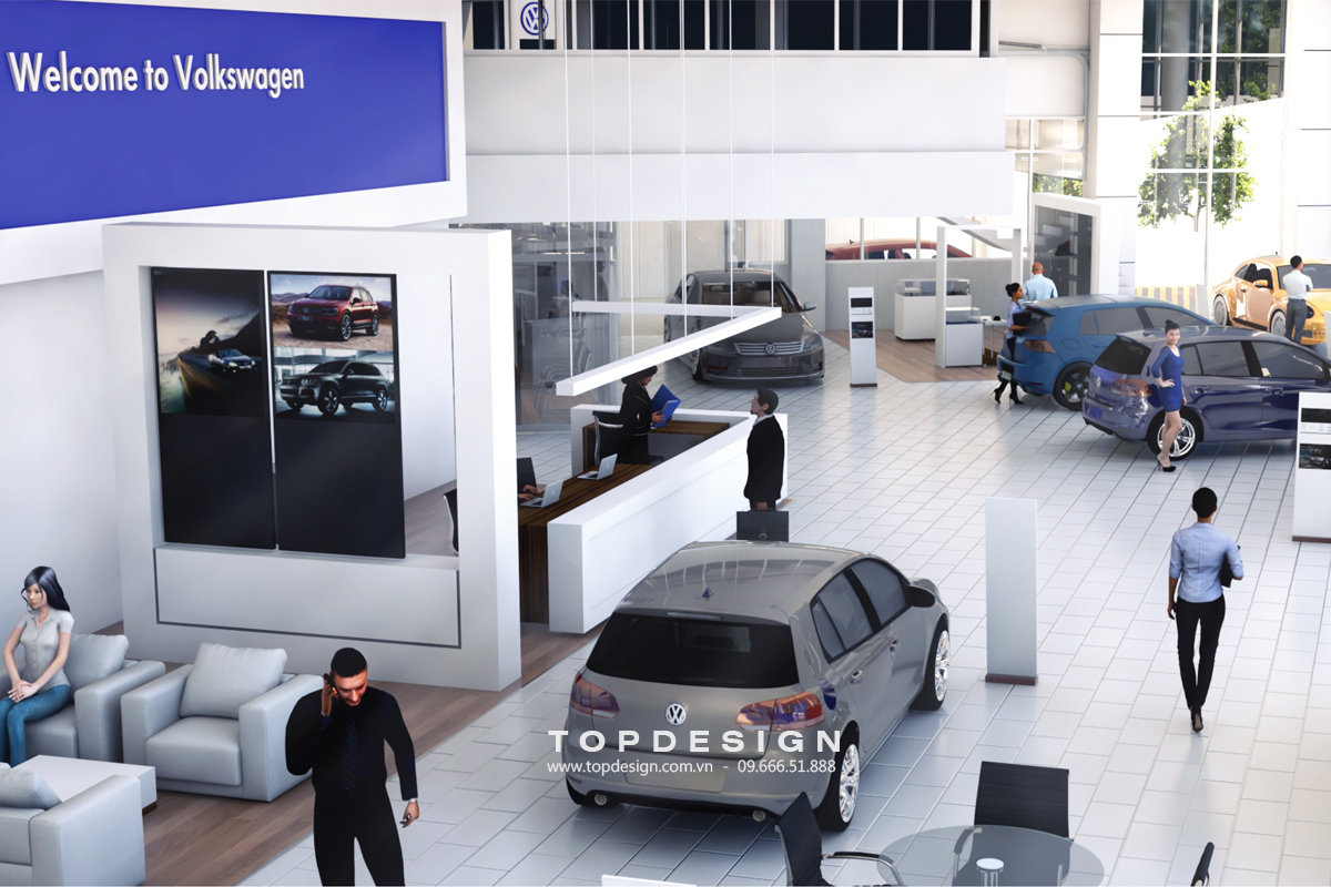 TOPDESIGN_Thiết kế nội ngoại thất ngoại thất showroom Volkswagen Autohaus Thăng Long_05