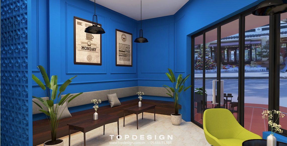 TOPDESIGN_Thiết kế nội thất quán cafe Blue Cafe_02