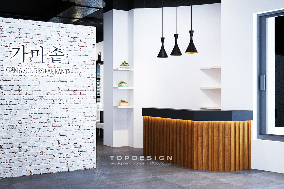 TOPDESIGN_Thiết kế thi công nhà hàng Hàn Quốc Gamasol_04