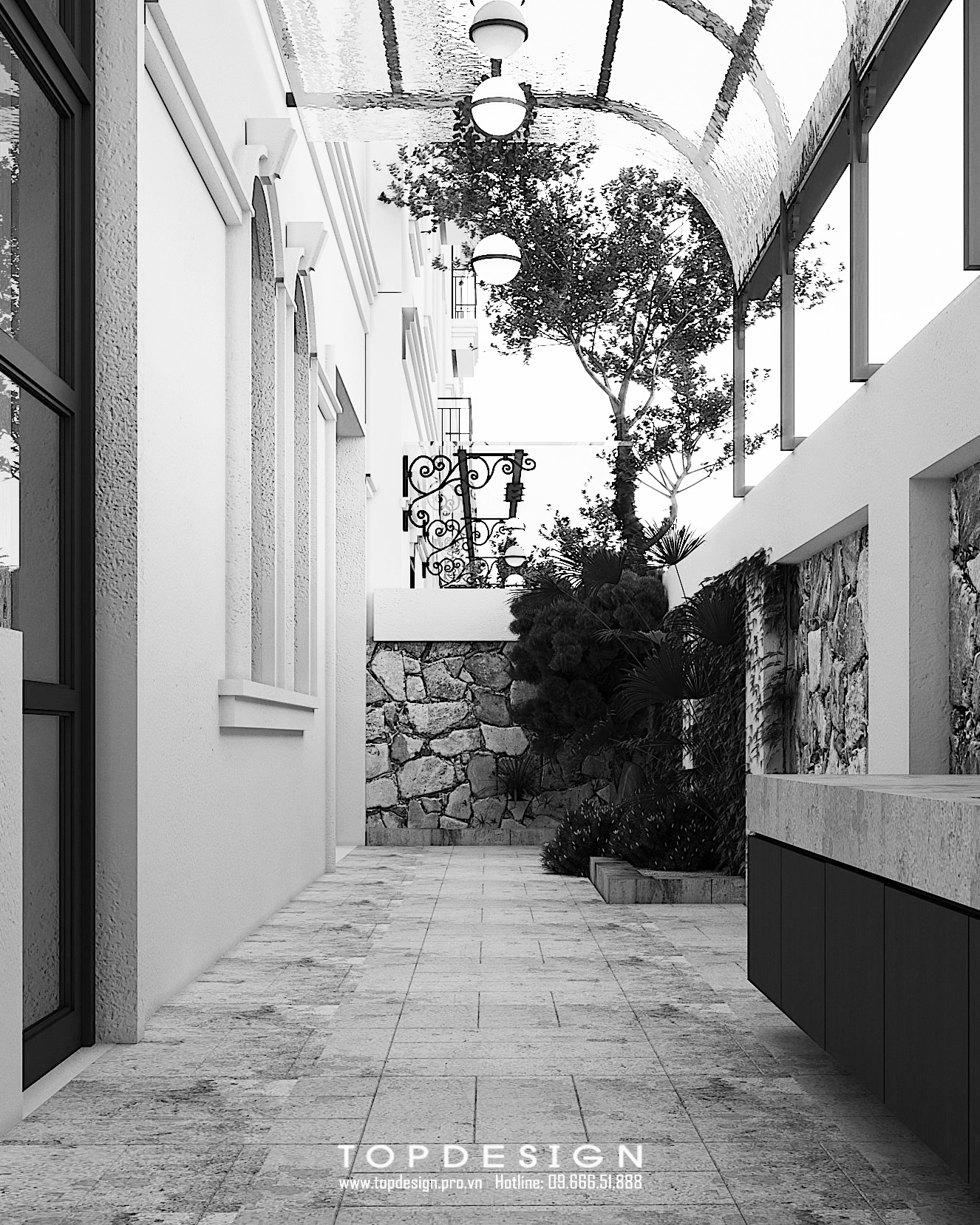 Thiết kế kiến trúc và nội thất biệt thự Vinhomes Imperia Hải Phòng 2