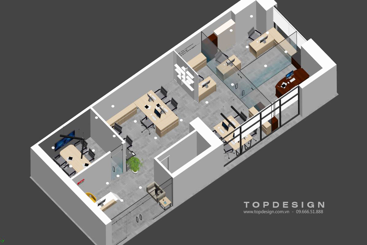 Thiết kế nội thất văn phòng Pasco 4