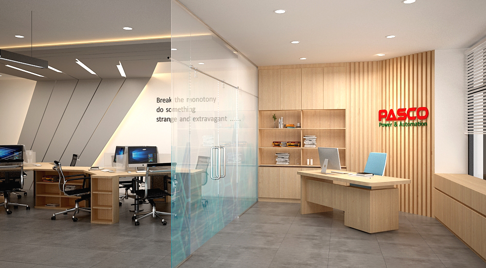 Thiết kế nội thất văn phòng Pasco 7