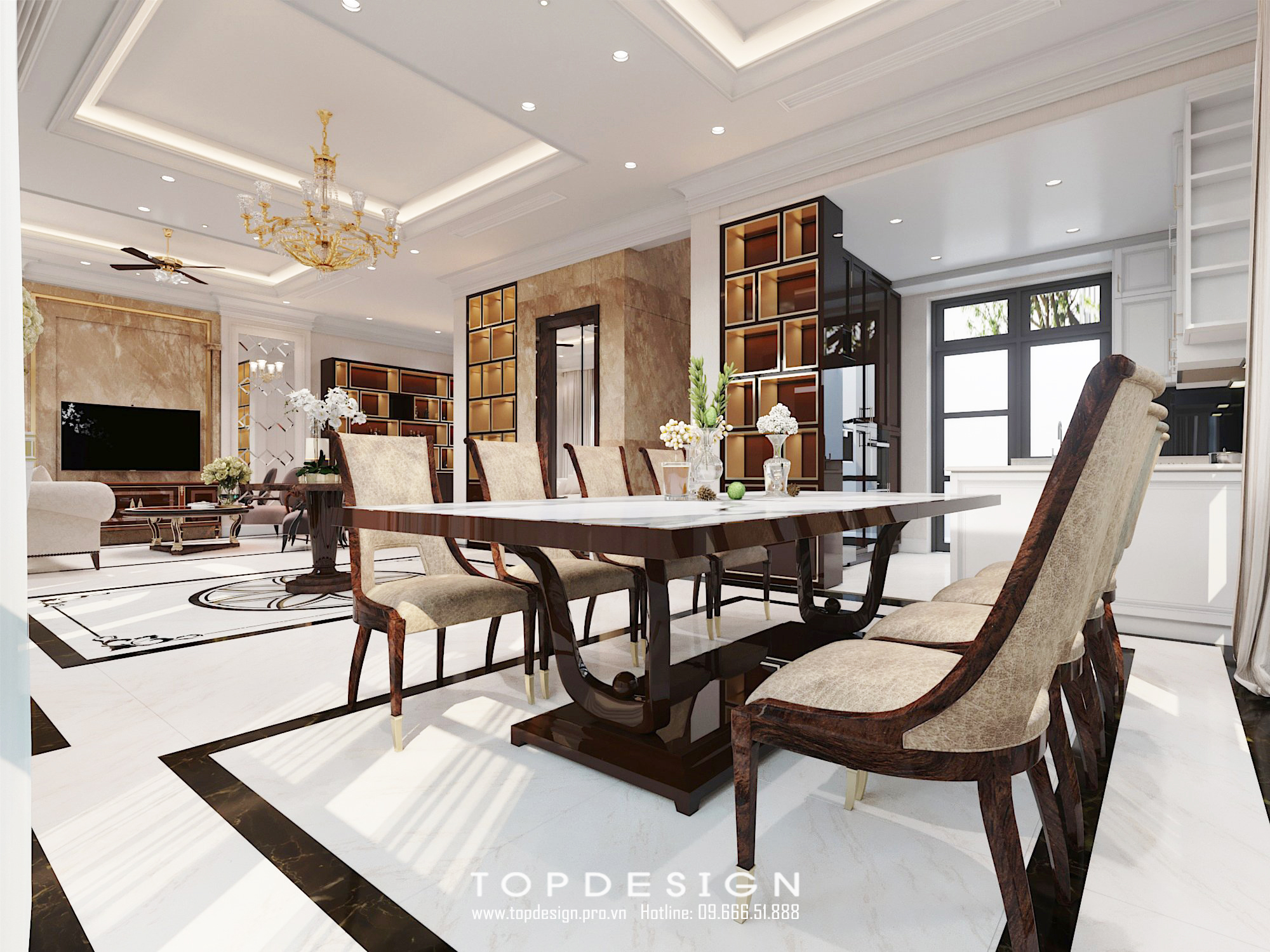 Thiết kế kiến trúc và nội thất biệt thự Vinhomes Imperia Hải Phòng 5