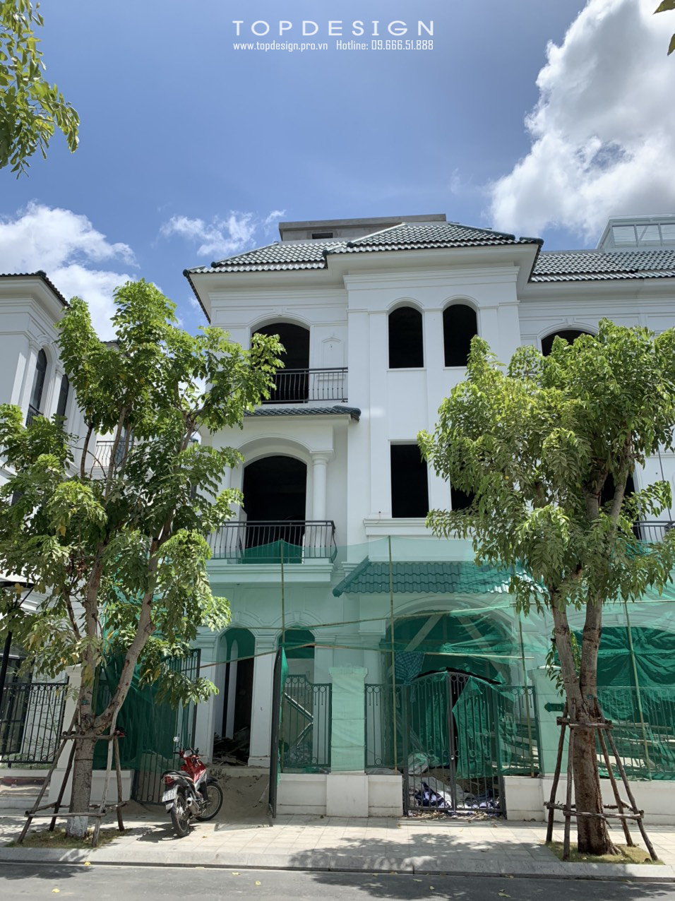 Thiết kế kiến trúc và nội thất biệt thự Vinhomes Imperia Hải Phòng kiến trúc