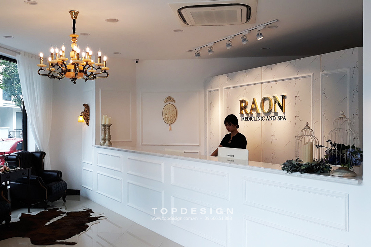 Thiết kế và thi công nội thất Spa Raon 5