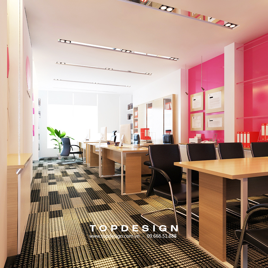 Thiết kế và thi công nội thất văn phòng YDT