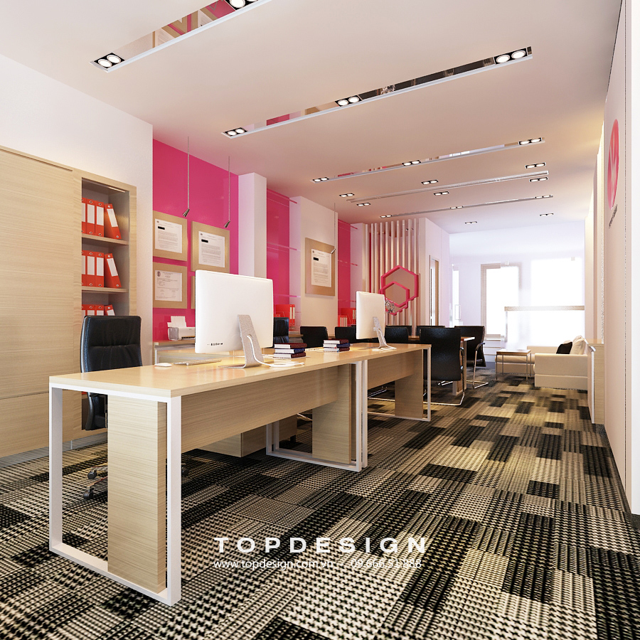 Thiết kế và thi công nội thất văn phòng YDT