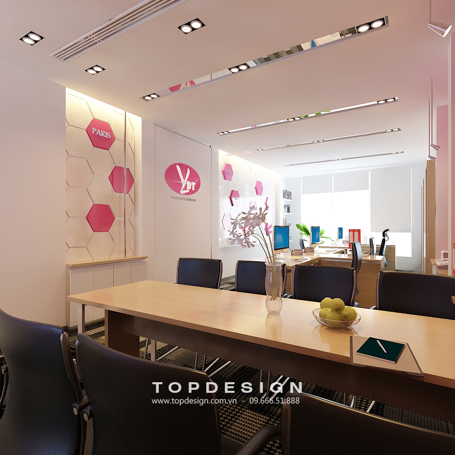 Thiết kế và thi công nội thất văn phòng YDT