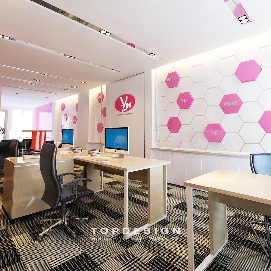 Thiết kế và thi công nội thất văn phòng YDT