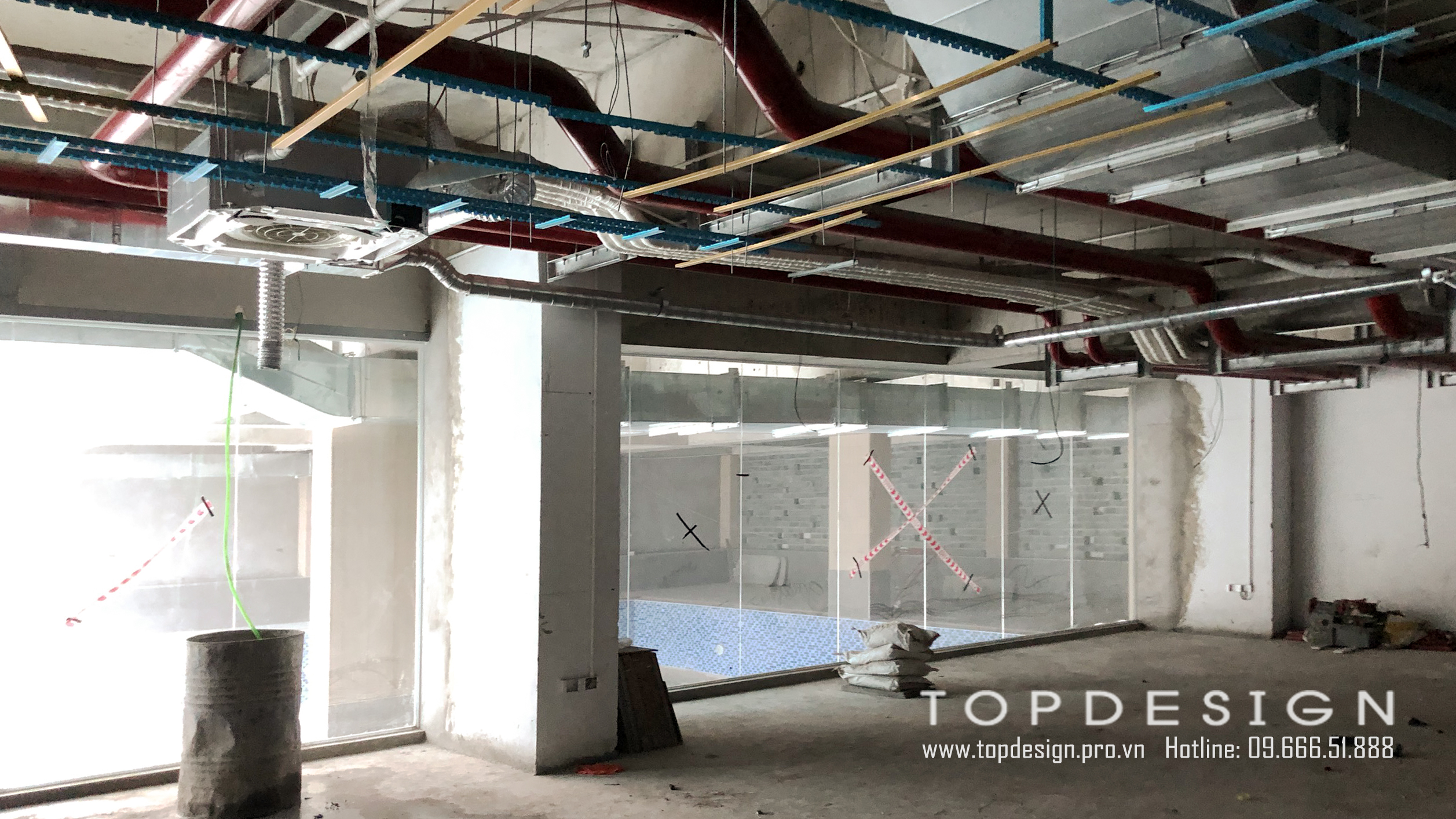 TOPDESIGN_Thi công nội thất bể bơi SkyCentral_04