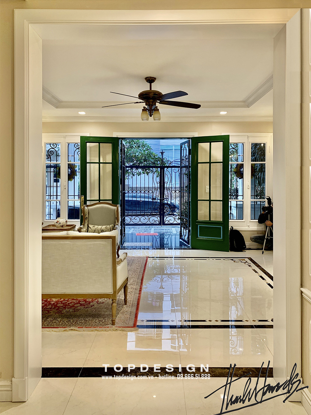 Thi công nội thất nhà Phố Lạc Long Quân 7