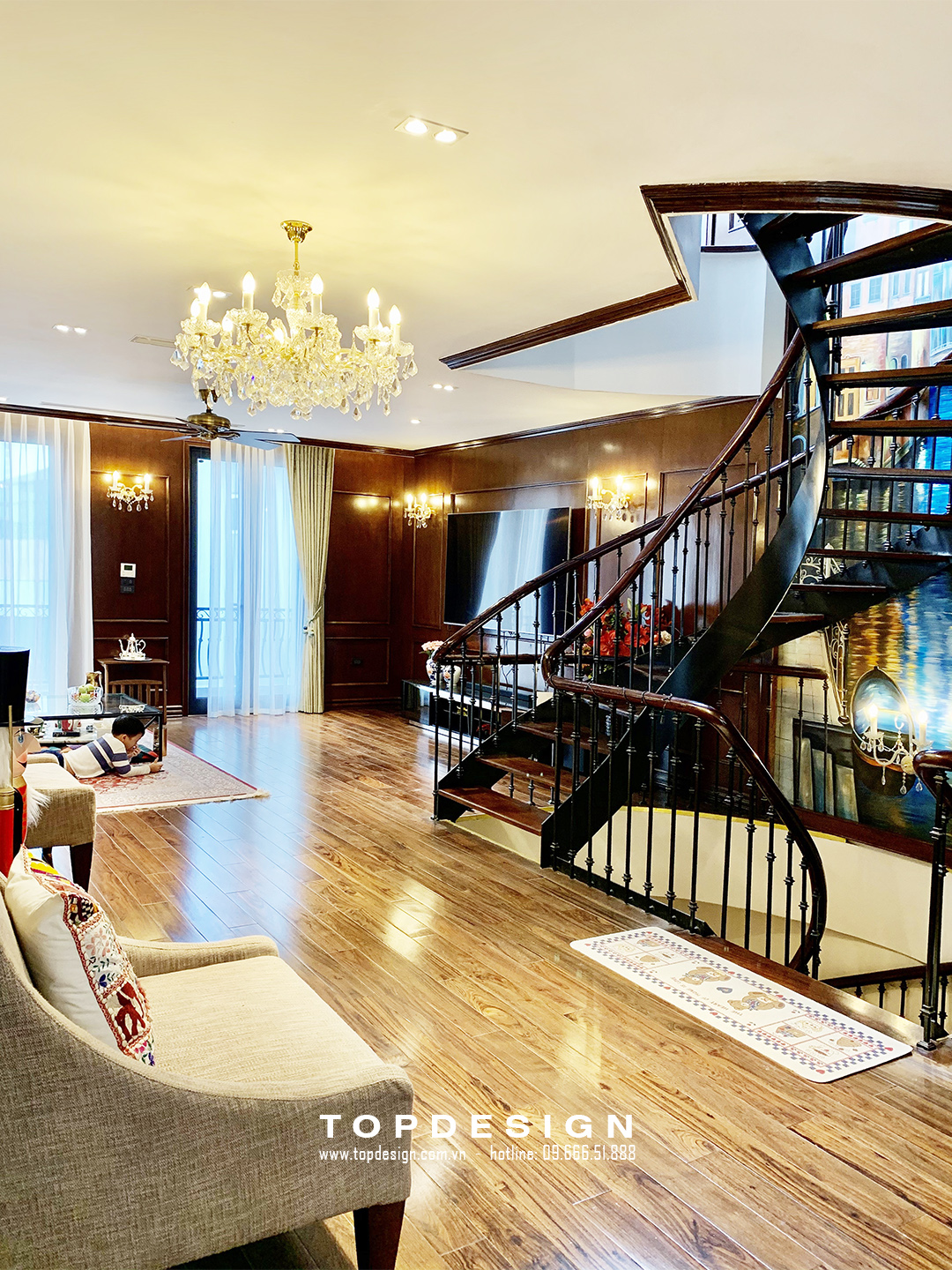 Thi công nội thất nhà Phố Lạc Long Quân 12