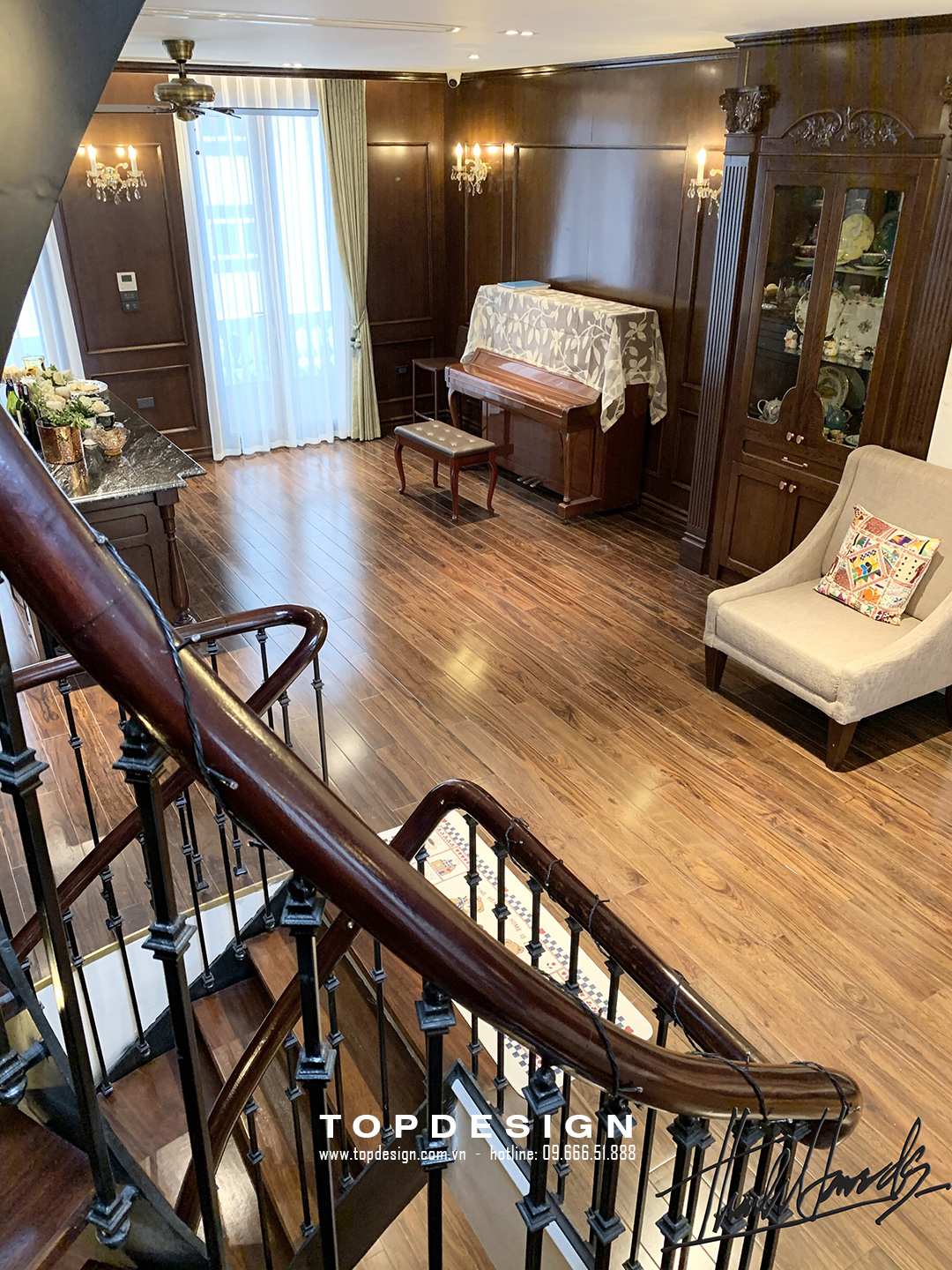 Thi công nội thất nhà Phố Lạc Long Quân 15