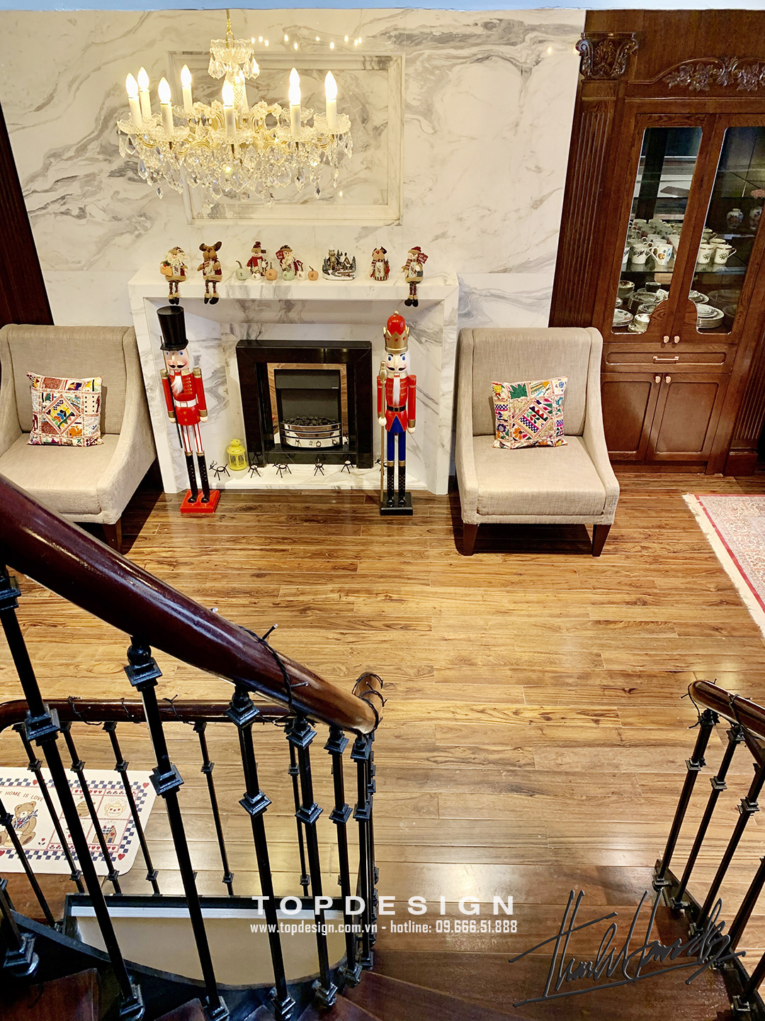 Thi công nội thất nhà Phố Lạc Long Quân 16