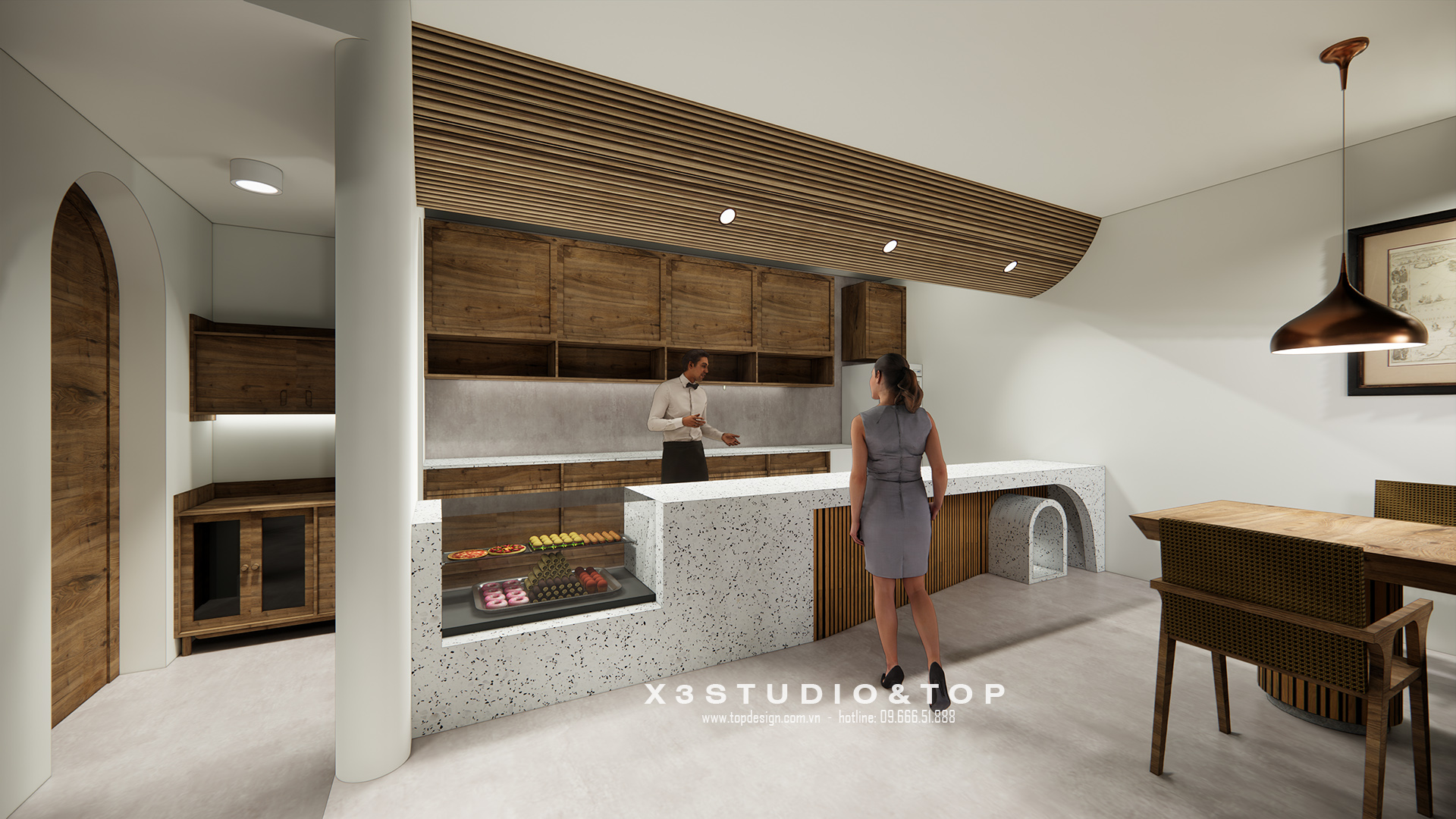 TOPDESIGN_Thiết kế nội thất quán cafe_1990_Hoang Huy Tower_08