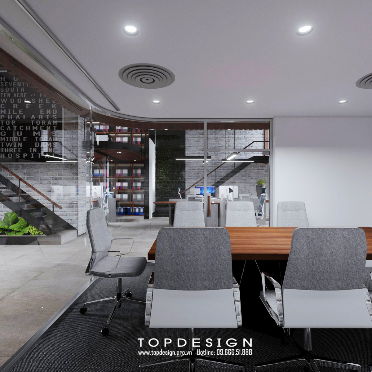 TOPDESIGN_Thiết kế nội thất văn phòng MHD_24