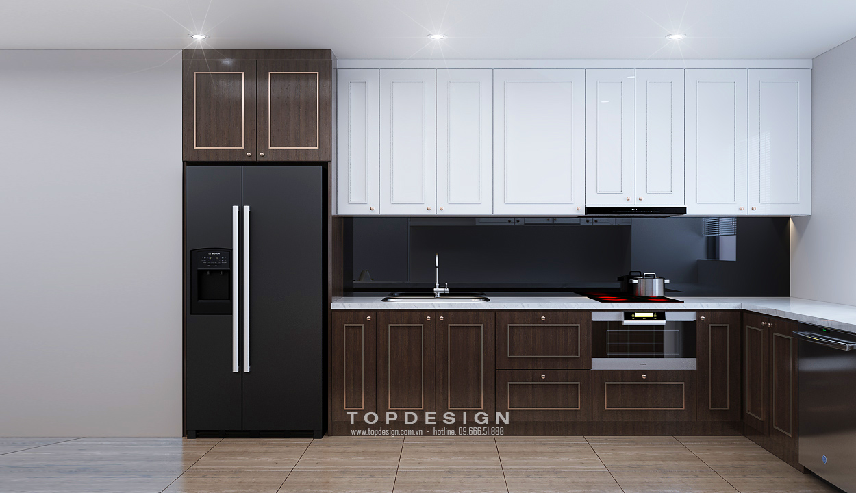 TOP_Nội thất căn hộ Ngoại Giao Đoàn_Ms Tuyết_6. bep