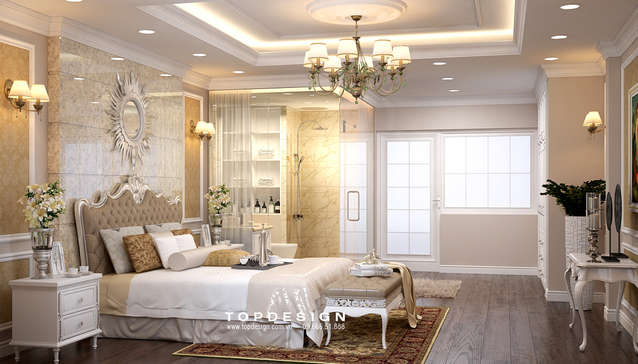 Thiết kế & thi công nội thất nhà phố Hàng Khoai phong cách tân cổ điển 9