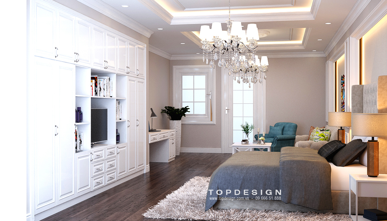 Thiết kế & thi công nội thất nhà phố Hàng Khoai phong cách tân cổ điển 12