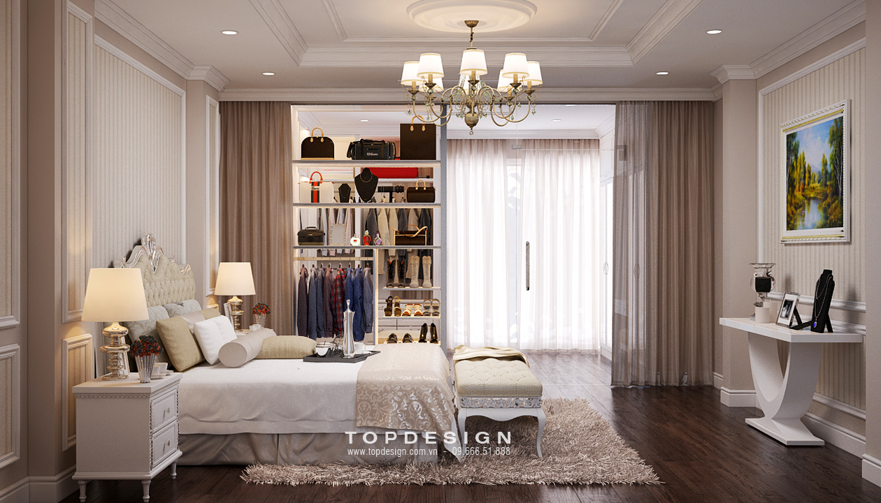 Thiết kế & thi công nội thất nhà phố Hàng Khoai phong cách tân cổ điển 13