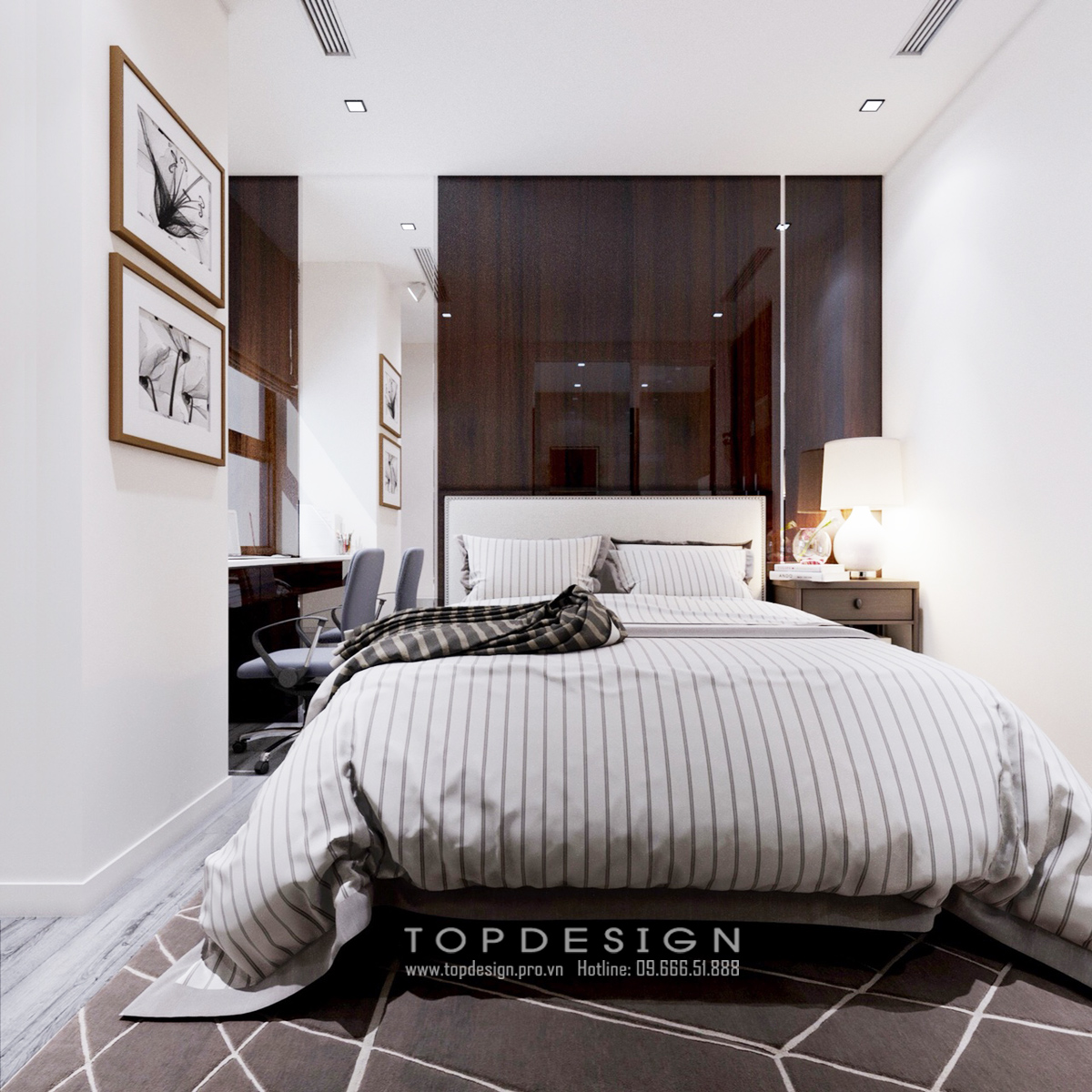 TOPdesign_Thiết kế nội thất Chung cư Vinhomes Greenbay_Căn 2 ngủ_09