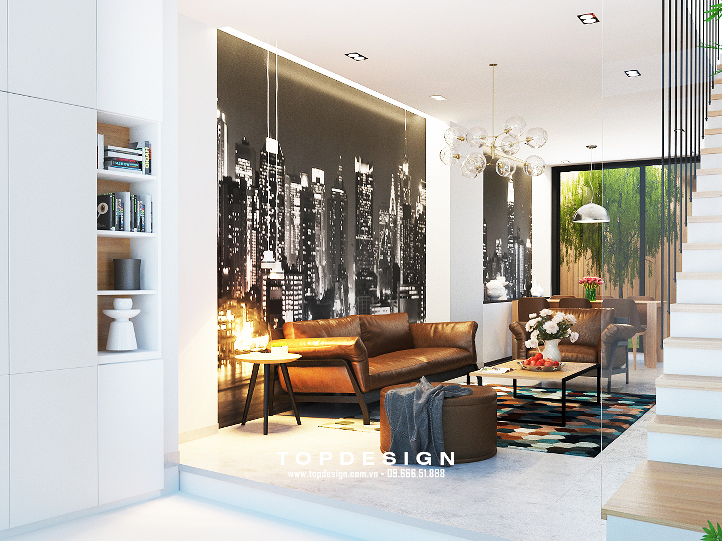 TOPdesign_Thiet ke_Noi that_Ngoai Giao Doan_Thon Loc_04