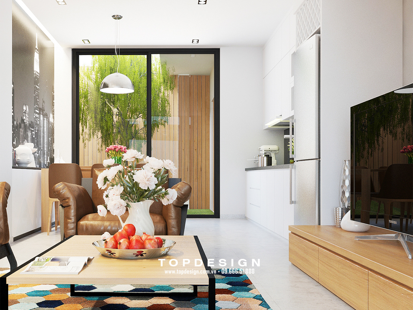 TOPdesign_Thiet ke_Noi that_Ngoai Giao Doan_Thon Loc_05