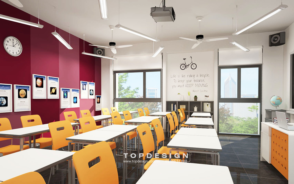 Thiết kế nội thất trường Phổ thông liên cấp Alfred Nobel School 