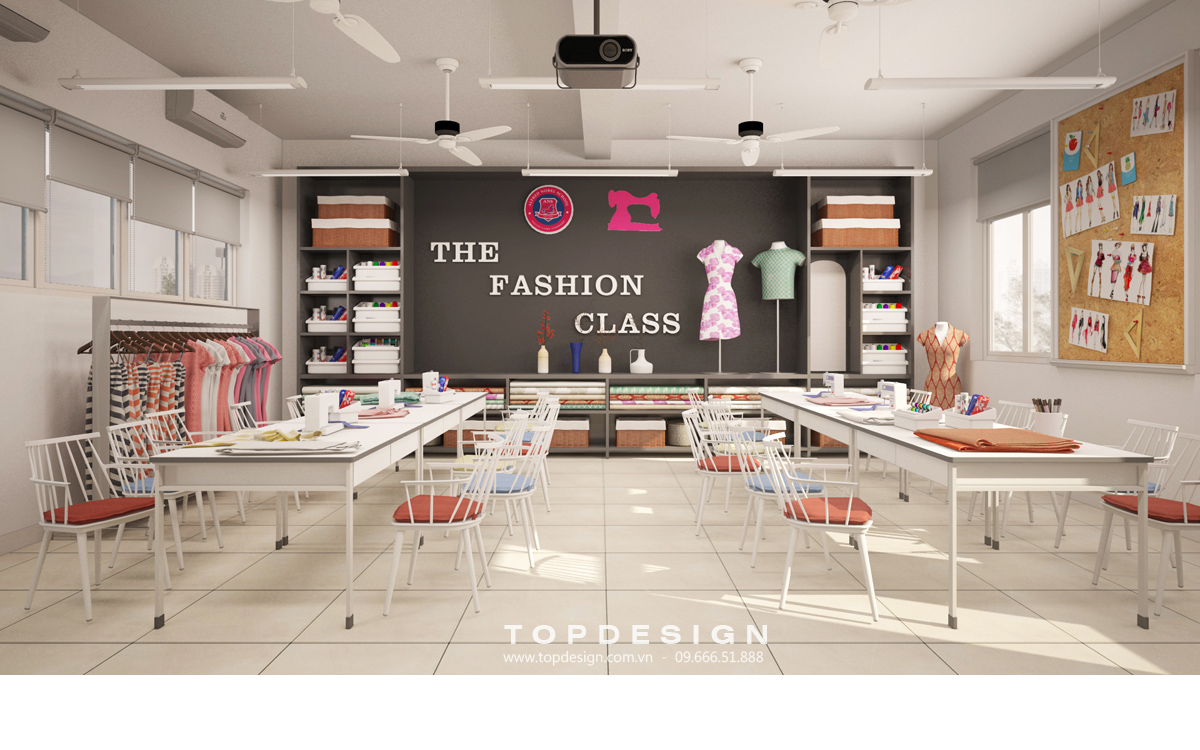 Thiết kế nội thất trường Phổ thông liên cấp Alfred Nobel School 