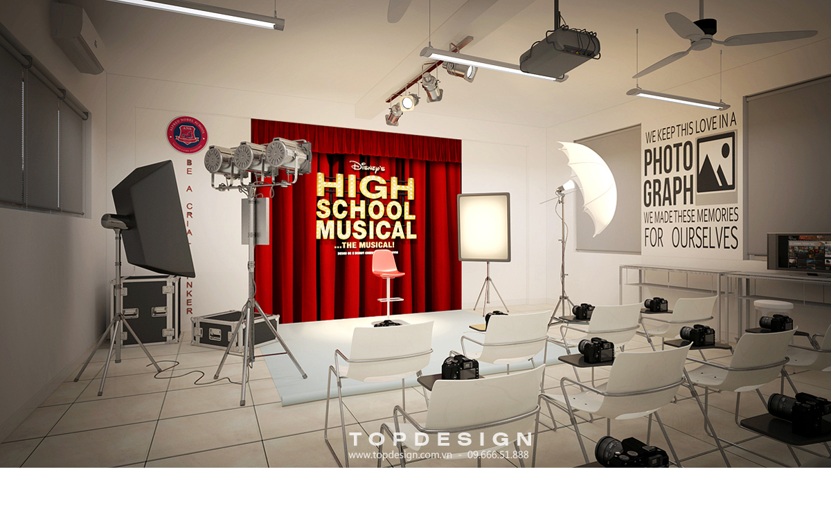 Thiết kế nội thất trường Phổ thông liên cấp Alfred Nobel School 