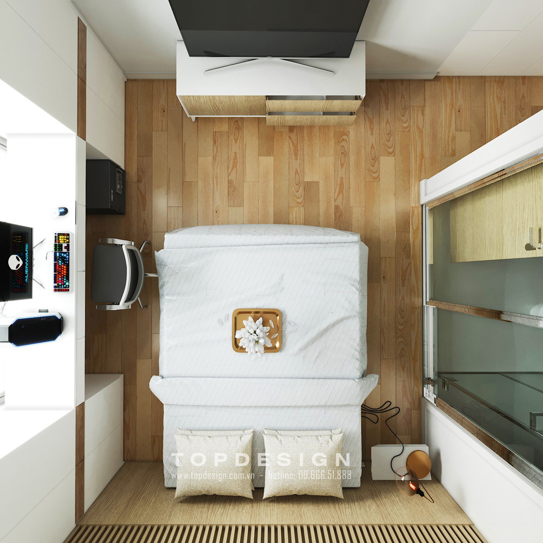 Căn hộ chung cư cao cấp 3 ngủ The Zei 11