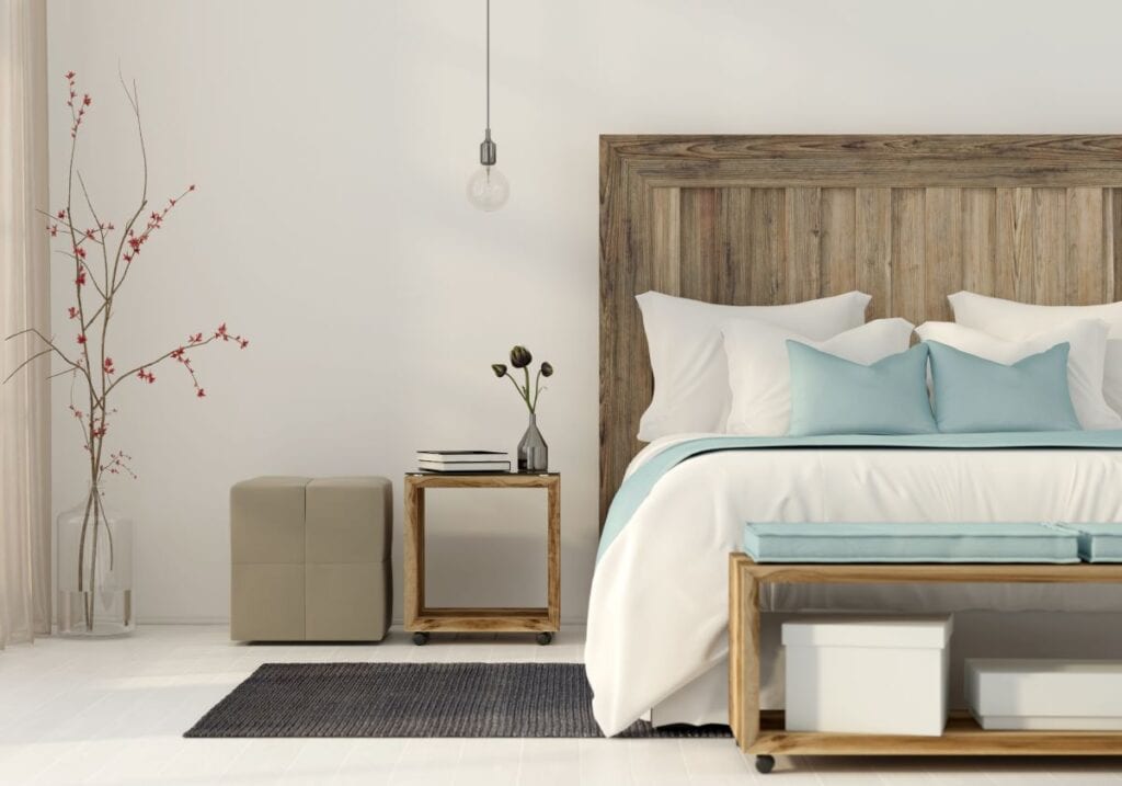 phong cách nội thất tối giản - thiết kế phòng ngủ nhỏ