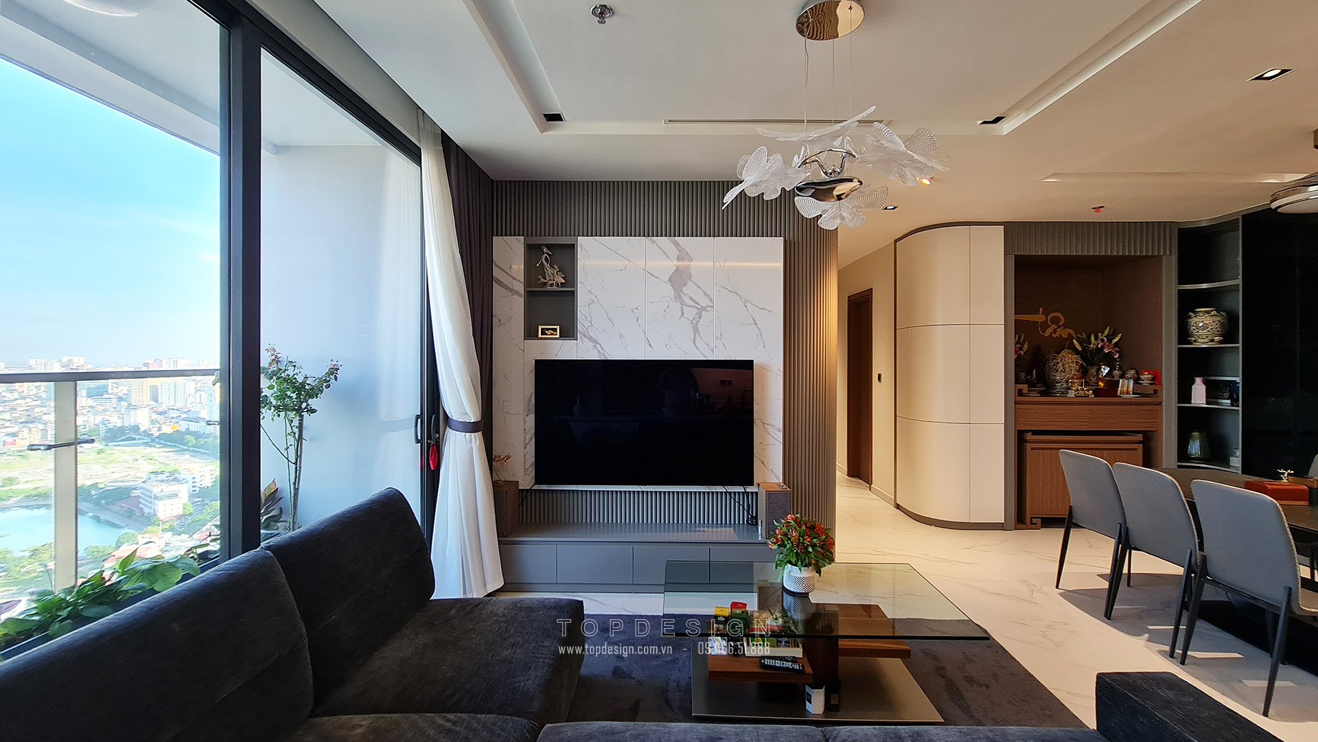 Thiết kế căn hộ chung cư Vinhomes Metropolis