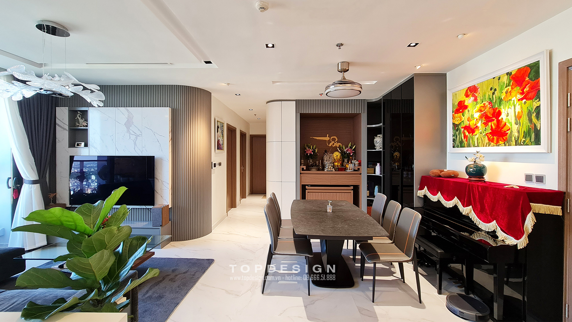 Thiết kế căn hộ chung cư Vinhomes Metropolis