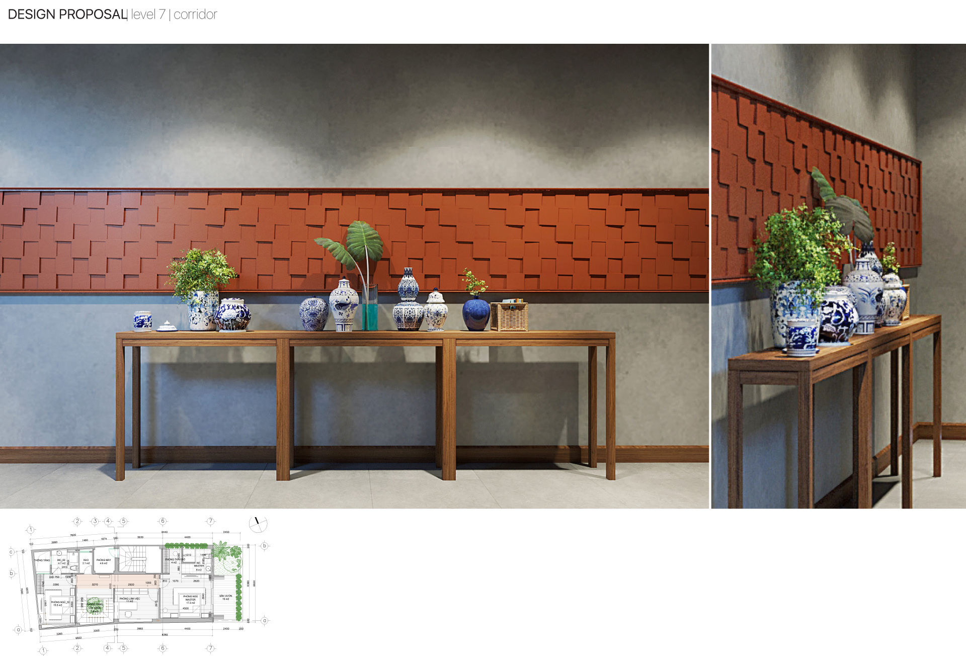 thiết kế nội thất nhà phố nhiệt đới 36