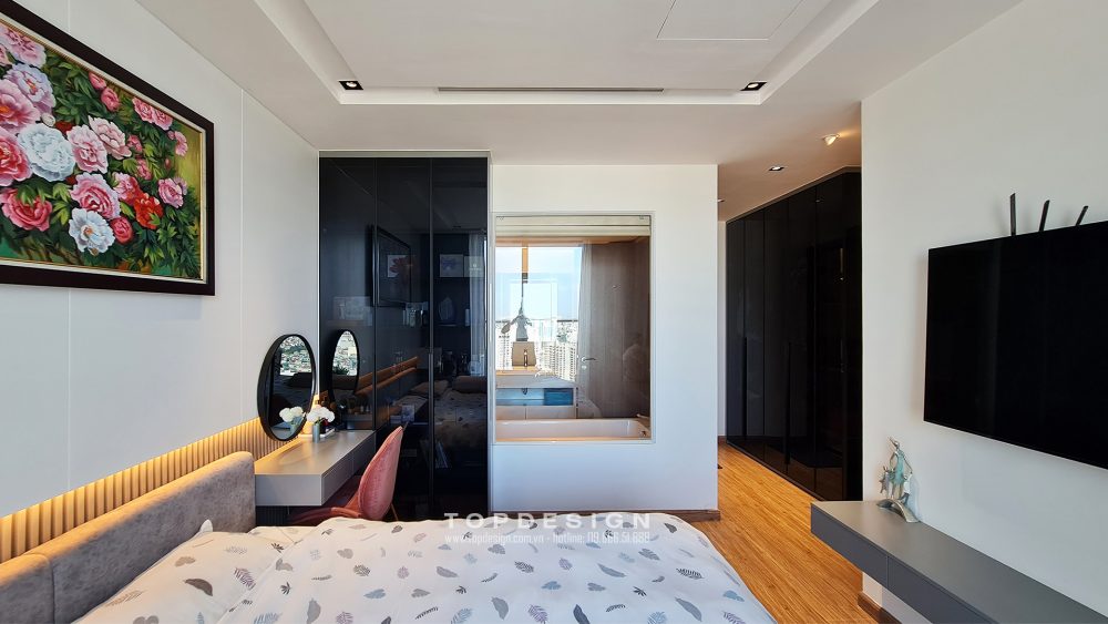 Thiết kế phòng ngủ căn hộ Vinhomes