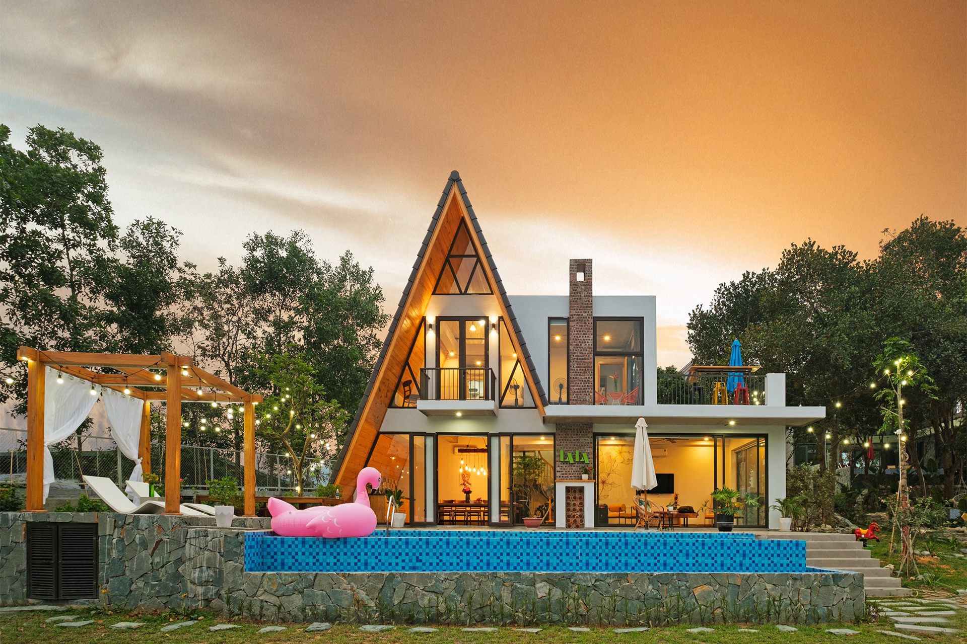 Thiết kế và thi công homestay Hòa Bình La La 1