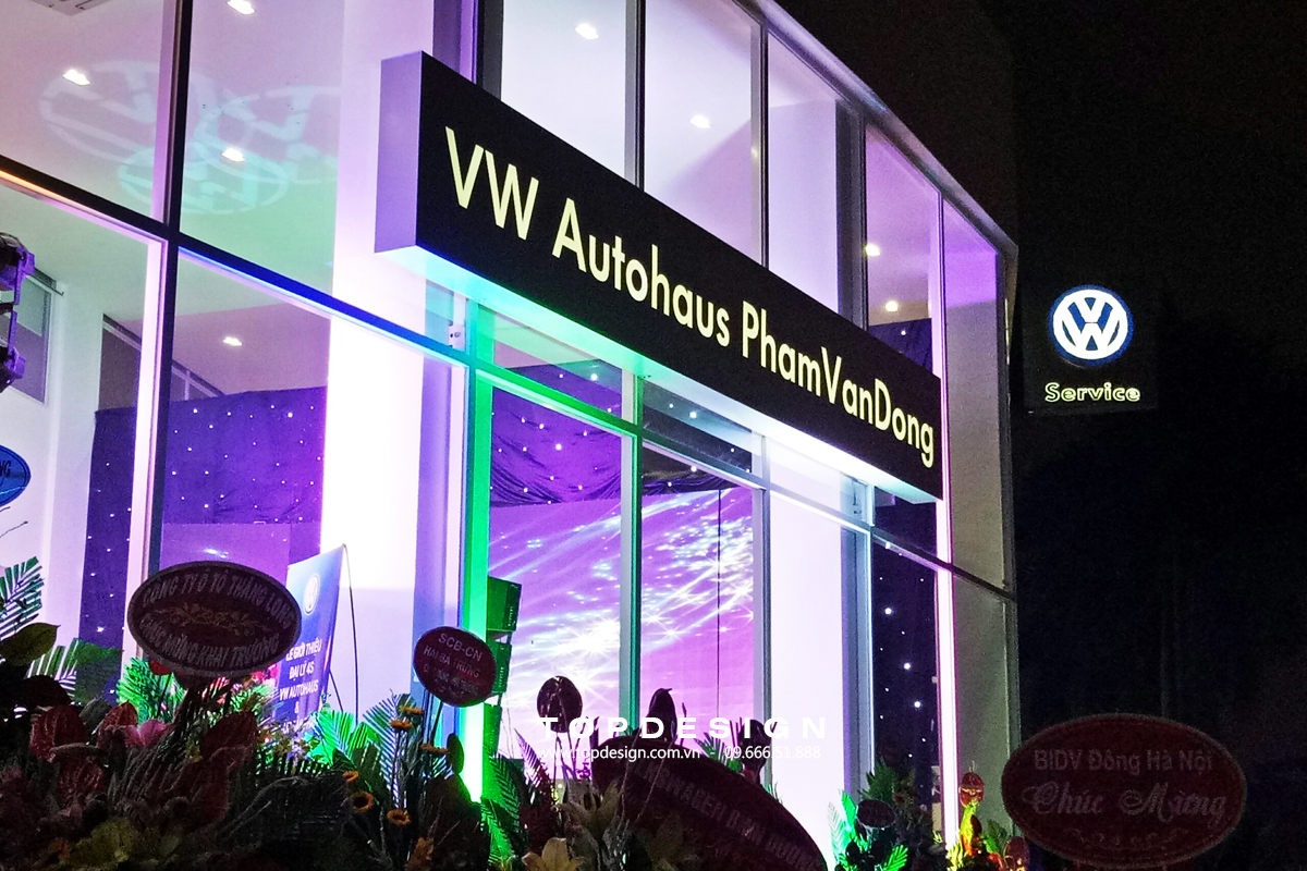 Thiết kế nội thất Showroom Volkswagen Autohaus Thang Long