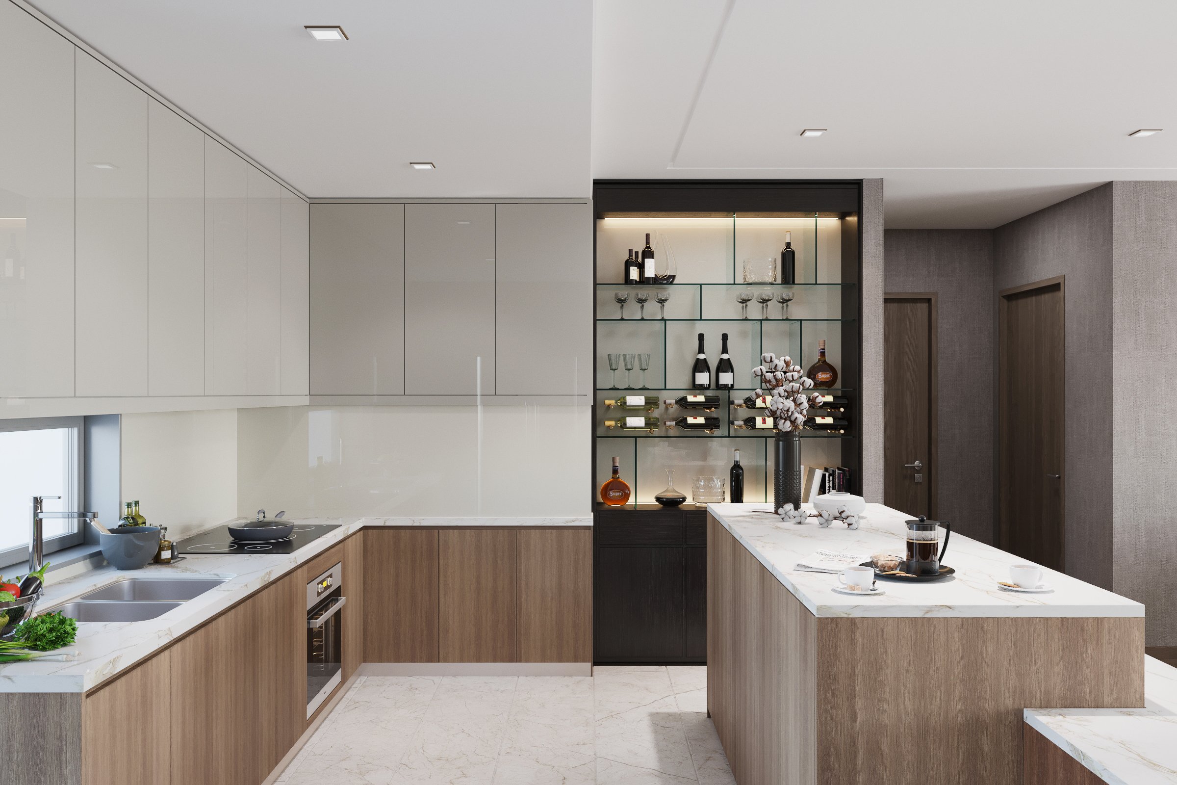 Thiết kế nội thất căn hộ cao cấp The Zei 6