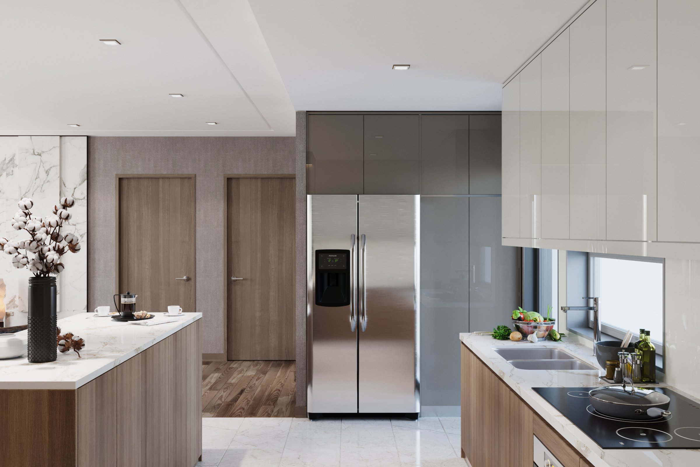 Thiết kế nội thất căn hộ cao cấp The Zei 7