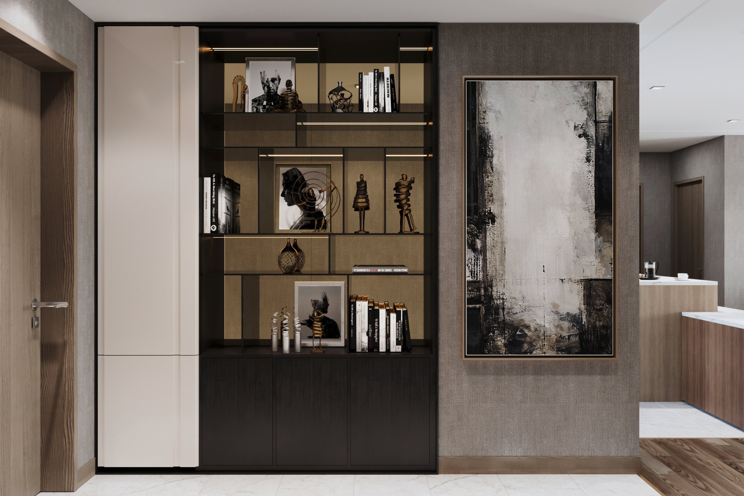 Thiết kế nội thất căn hộ cao cấp The Zei 8