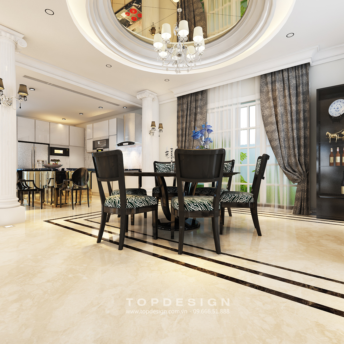 mẫu nội thất biệt thự đẹp 14