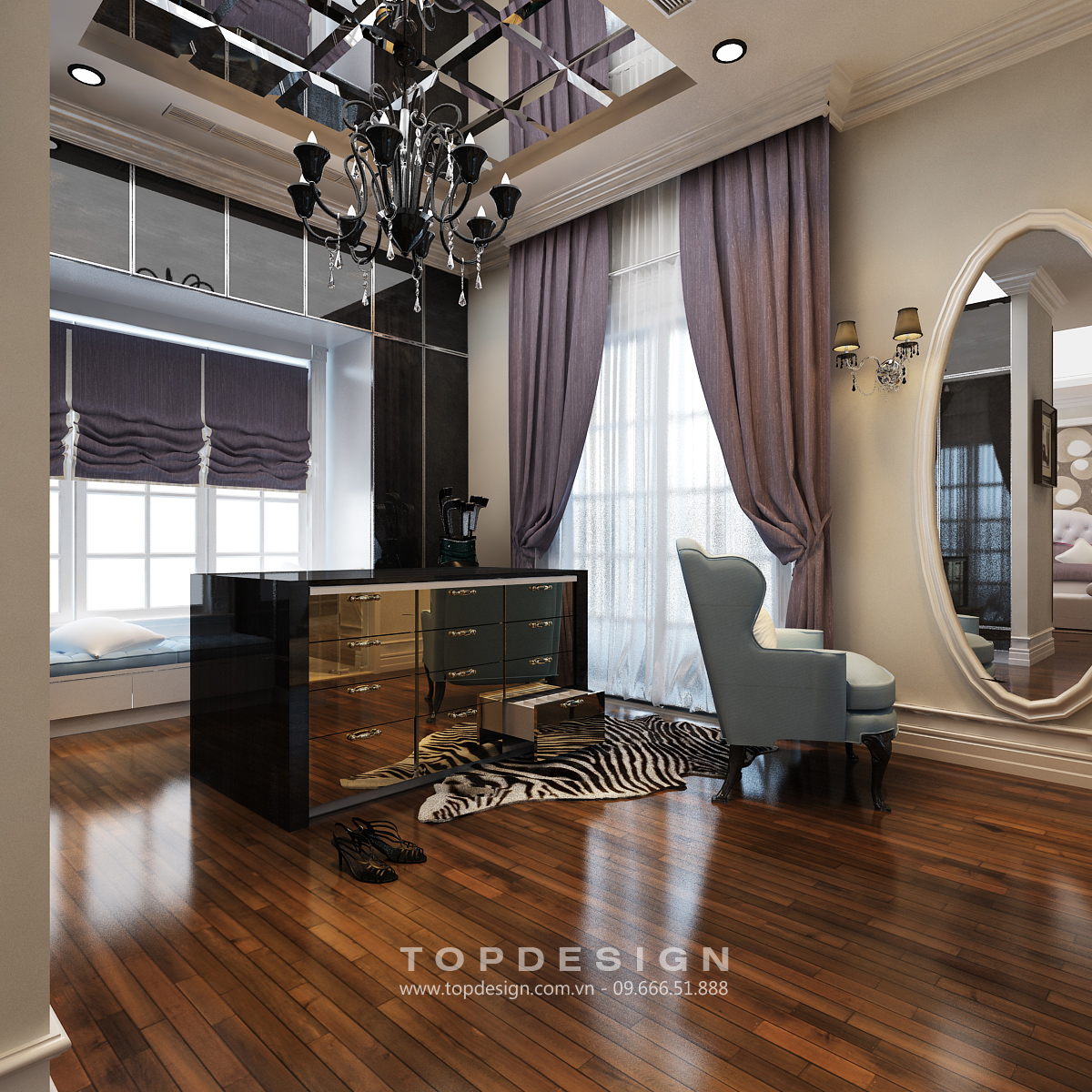 mẫu nội thất biệt thự đẹp 112