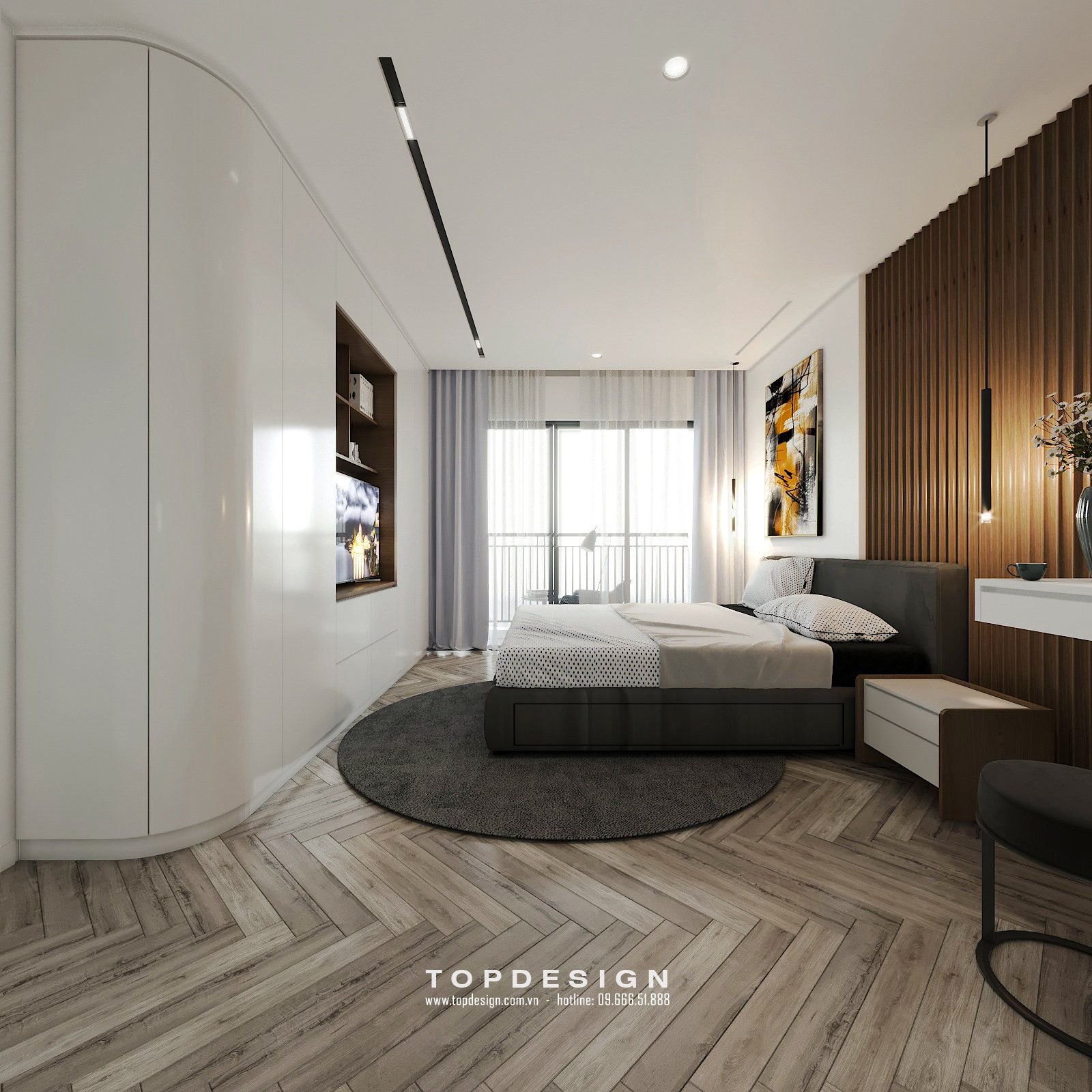 mẫu nội thất chung cư 130 m2 13