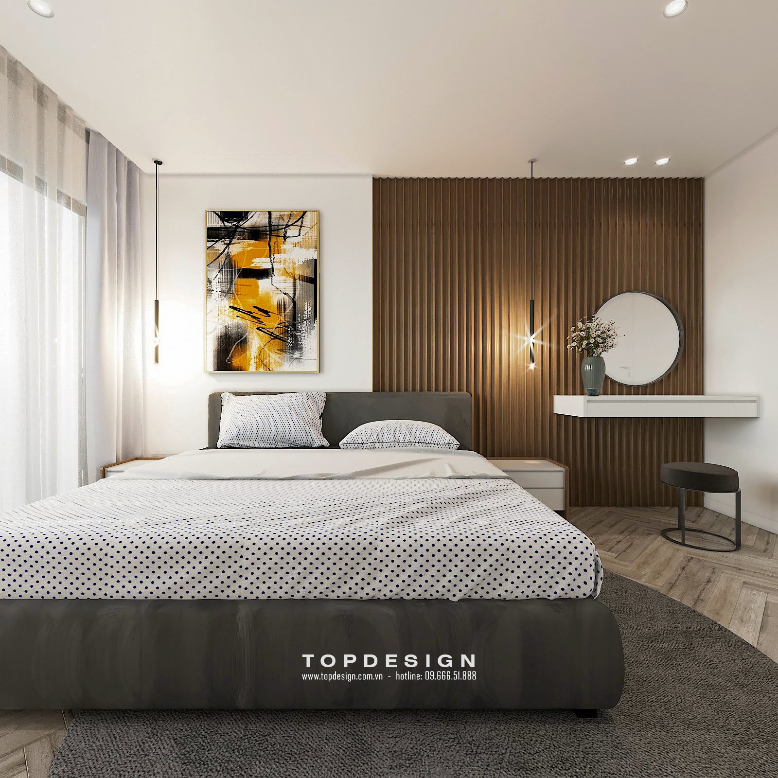 mẫu nội thất chung cư 130 m2 13