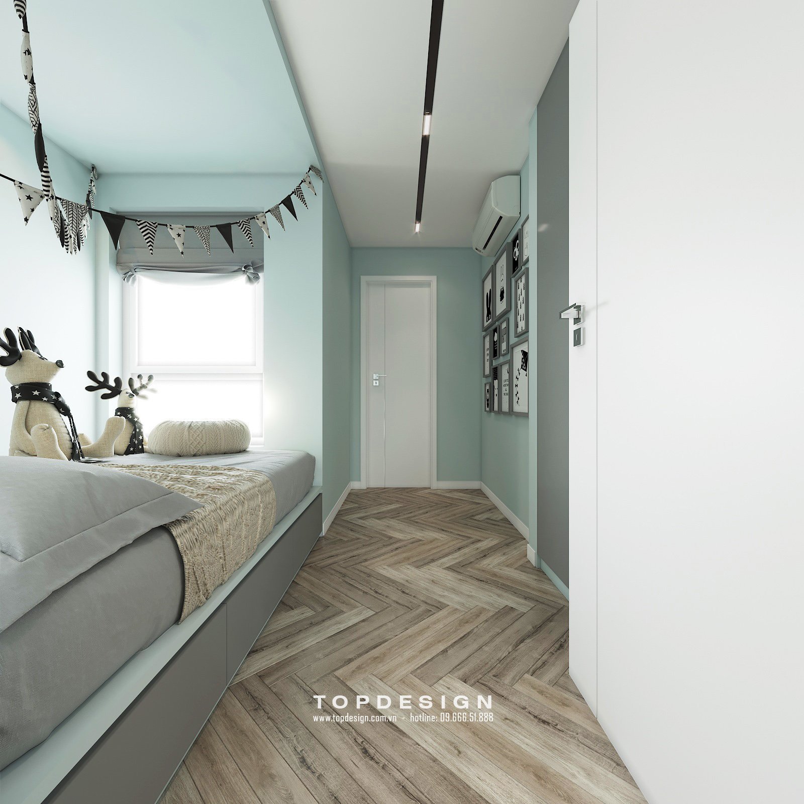 mẫu nội thất chung cư 130 m2 16