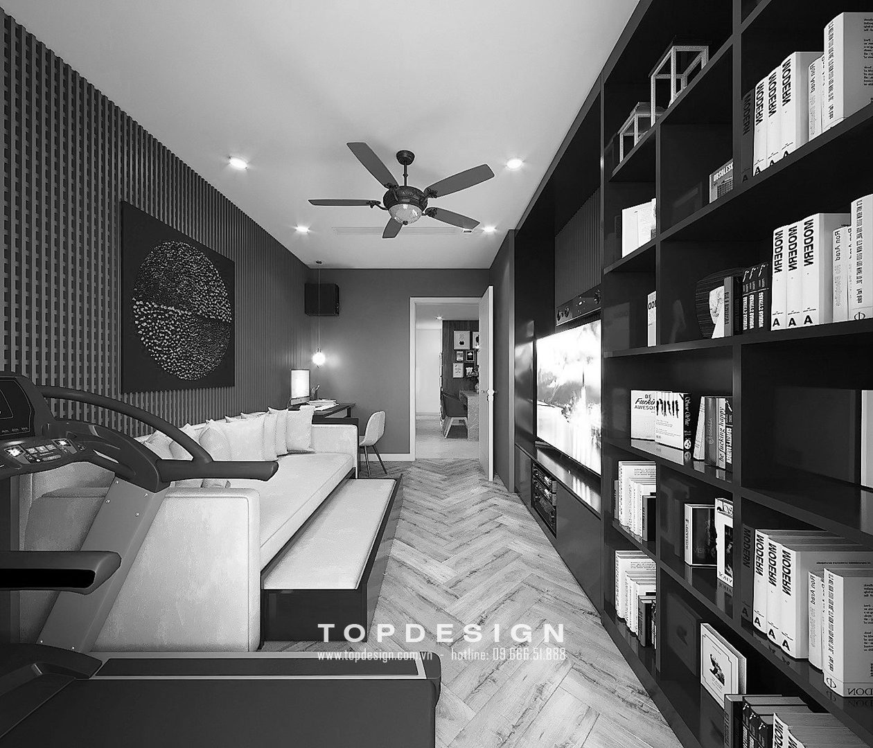 thiết kế nội thất chung cư Park Hill 16