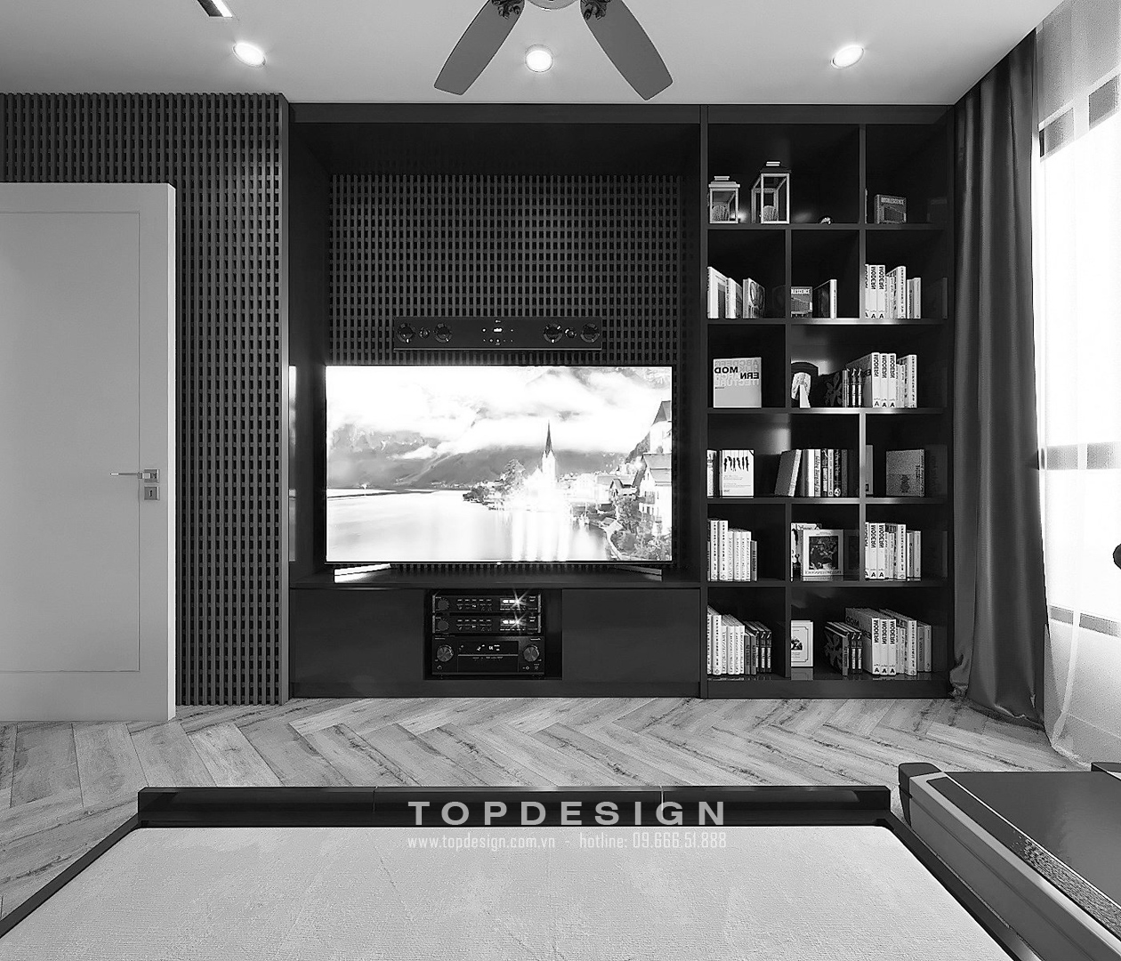 thiết kế nội thất chung cư Park Hill 17